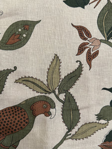 Minki Green & Brown Parrot Blouse