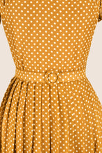 Load image into Gallery viewer, Lana Bronze &amp; Cream Dots Dress