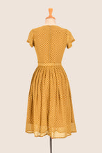 Load image into Gallery viewer, Lana Bronze &amp; Cream Dots Dress