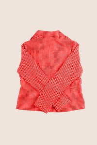 Lexie Red & White Dots Jacket