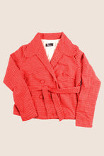 Load image into Gallery viewer, Lexie Red &amp; White Dots Jacket