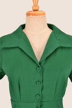 Load image into Gallery viewer, Loretta Green Dress
