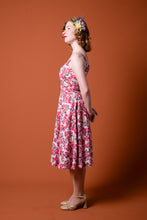 Load image into Gallery viewer, Lucy Fuchsia &amp; Pink Floral Dress