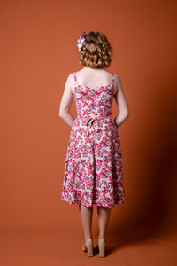 Lucy Fuchsia & Pink Floral Dress