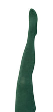 Load image into Gallery viewer, Luxe Green Merino Wool Tights S/M
