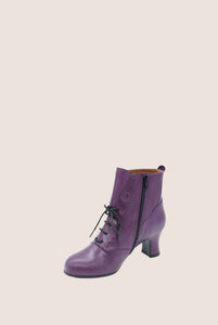 Marea Lace Up Boot - Purple