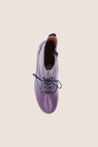 Marea Lace Up Boot - Purple