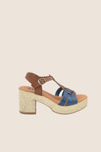 Load image into Gallery viewer, Maria Navy &amp; Tan