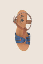 Load image into Gallery viewer, Maria Navy &amp; Tan