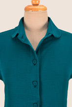Load image into Gallery viewer, Minki Teal Blouse