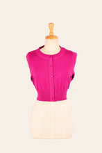 Load image into Gallery viewer, Peggy Cardigan - Fuchsia