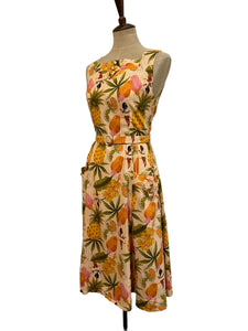 Bee Hawaiian Mustard Dress