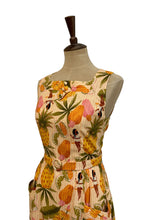 Load image into Gallery viewer, Bee Hawaiian Mustard Dress