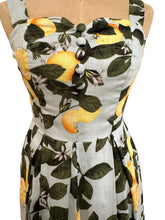 Load image into Gallery viewer, Jade Citrus Linen Dress