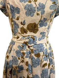 Brooklyn Blue Vintage Floral Dress