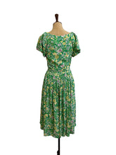 Load image into Gallery viewer, Nikita Green Floral Dress