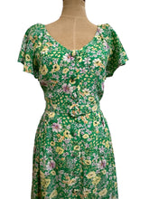 Load image into Gallery viewer, Nikita Green Floral Dress