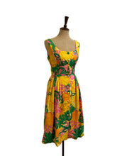 Load image into Gallery viewer, Iva Multi Color Linen Dress