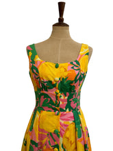 Load image into Gallery viewer, Iva Multi Color Linen Dress