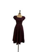 Load image into Gallery viewer, Astrid Burgundy Dress