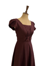 Load image into Gallery viewer, Astrid Burgundy Dress