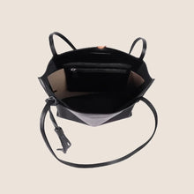 Load image into Gallery viewer, Genoa Shopper Black