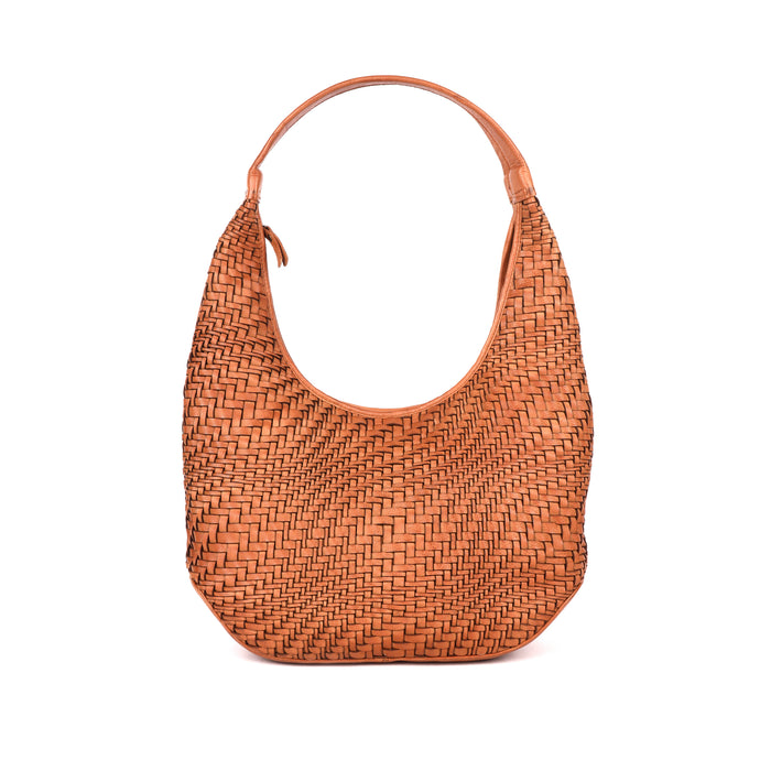 Hobart Woven Bag Cognac