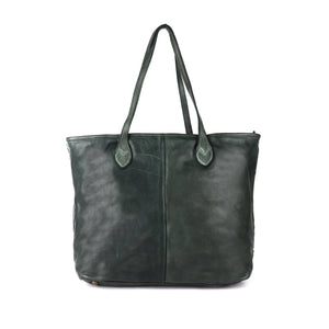 Kalgoorlie Woven Shopper Green
