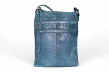 Load image into Gallery viewer, Wendy Two Zips Bag Midnight Blue