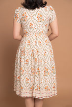 Load image into Gallery viewer, Sadie Cream Floral Dress
