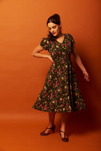 Load image into Gallery viewer, Sadie Green &amp; Fuchsia Floral Dress
