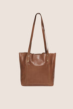 Load image into Gallery viewer, Soft Leather Tote Bag - Tan