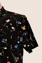 Load image into Gallery viewer, Stacy Black Geometric Blouse