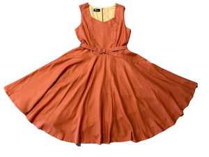 Ciara Orange Dress