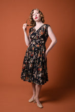 Load image into Gallery viewer, Viola Navy Blooms Dress