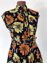 Load image into Gallery viewer, Lena Mustard Floral Dress