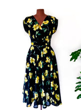 Load image into Gallery viewer, Viola Yellow Floral Dress