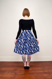 Payton Black Tropical Skirt - Elise Design - 5