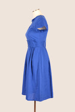 Load image into Gallery viewer, Ally Cobalt Linen Dress