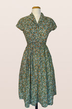 Load image into Gallery viewer, Amilie Green Floral Dress