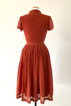 Load image into Gallery viewer, Camille Dots Orange Dress