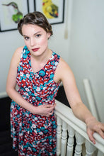 Load image into Gallery viewer, Isabella Red &amp; Turquoise Dress