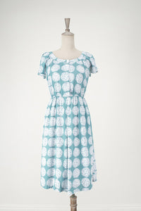 Maya Blue Dress - Elise Design
 - 1
