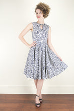 Load image into Gallery viewer, Cadence Blue Cherry Dress - Elise Design
 - 3