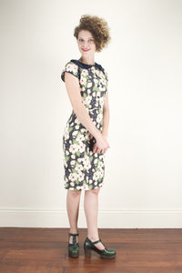Alvilda Pettie Navy Dress - Elise Design - 3