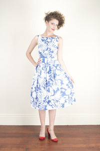 Santorini Blue Dress - Elise Design
 - 1