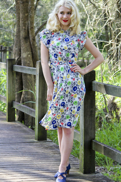 Frankie Floral Dress - Elise Design - 1
