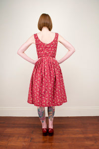 Patti Burgundy Dress - Elise Design
 - 3