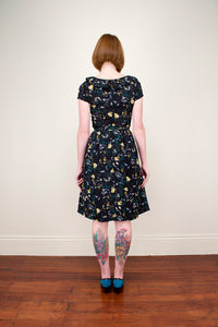 Lottie Black Dress - Elise Design - 3