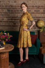 Load image into Gallery viewer, Farah Yellow Berries Shirt Dress